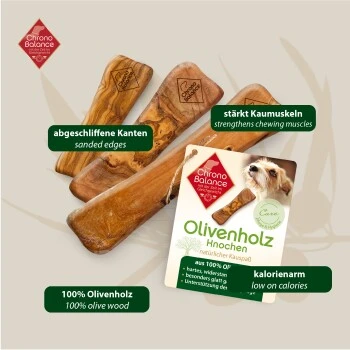 ChronoBalance Olivenholz KNOCHEN (S) 2er Paket – Bild 5