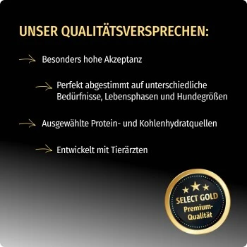 SELECT GOLD Sensitive Adult Medium Probierpaket 3x1kg Paket 1, Mix-Pack – Bild 2