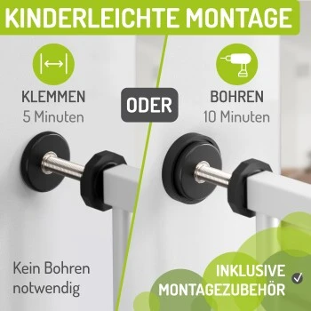 Bomi Türschutzgitter Merle 63-111 Cm XS – Bild 4