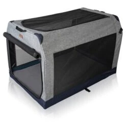 Knuffelwuff Faltbare Hundebox Transportbox Mit Aluminiumgestell M