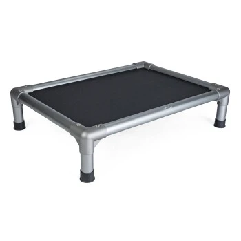 TrendPet HighBed Hochbett FĂĽr Hunde Grau M