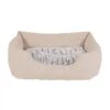 Lionto Hundebett Mit Wendekissen Meliert S