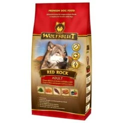 WOLFSBLUT Red Rock, Kängurufleisch Mit Kürbis 2x2 Kg
