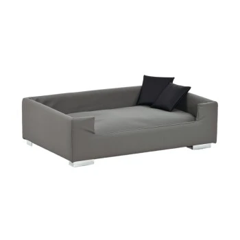 Silvio Design Hundesofa Candy Grau