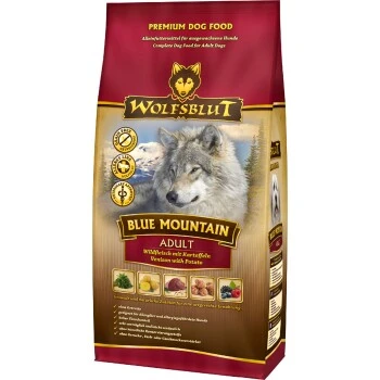 WOLFSBLUT Blue Mountain Wildfleisch Mit Kartoffeln 2 Kg