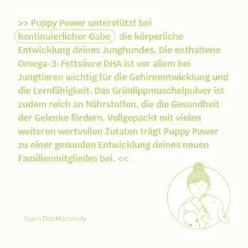 Mammaly Puppy Power 110g – Bild 4