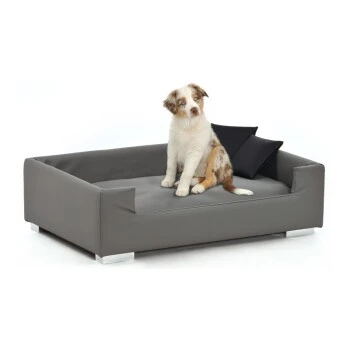 Silvio Design Hundesofa Candy Grau – Bild 2